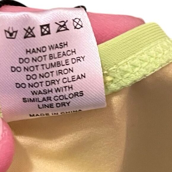 Relleciga Lime Green Bikini Swim Bottoms, Size XL, NWT - Picture 10 of 10